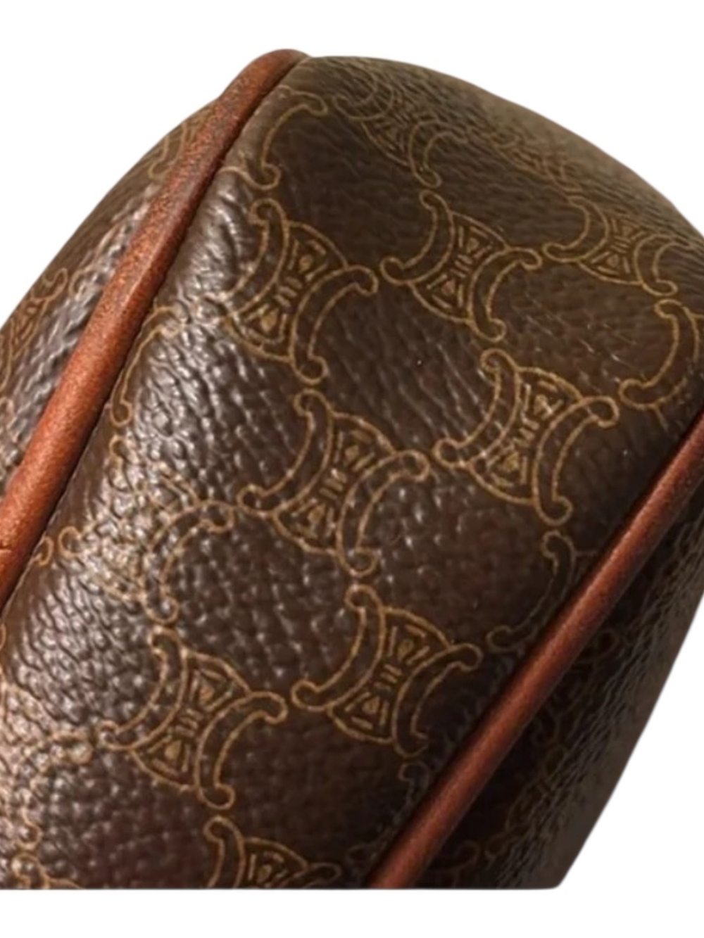 Celine Vintage Macadam Triomphe Clutch With The Iconic Brown Monogram Canvas - Picture 6 of 9